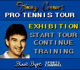 Jimmy Connors Pro Tennis Tour screenshot 3 for Super Famicom